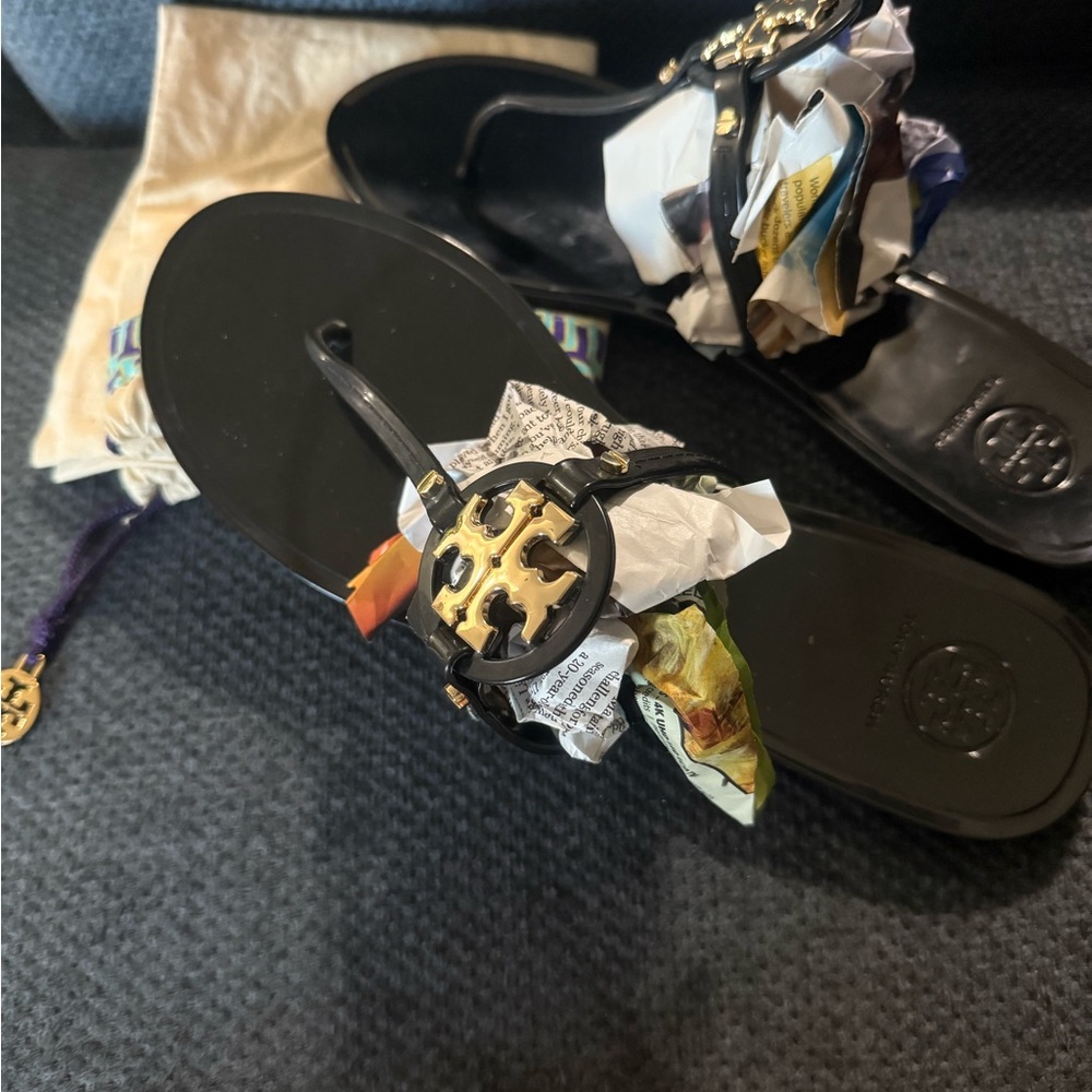 Tory Burch Women's Mini Miller Flip Flops - Picture 4 of 7
